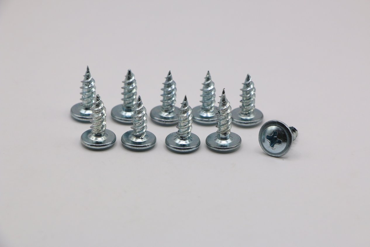 Саморез с прессшайбой 4,2х13 мм острый оцинкованный 100 шт