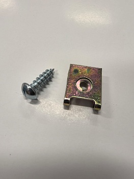 Саморезы автомобильные с закладной скобой М5, 10 шт